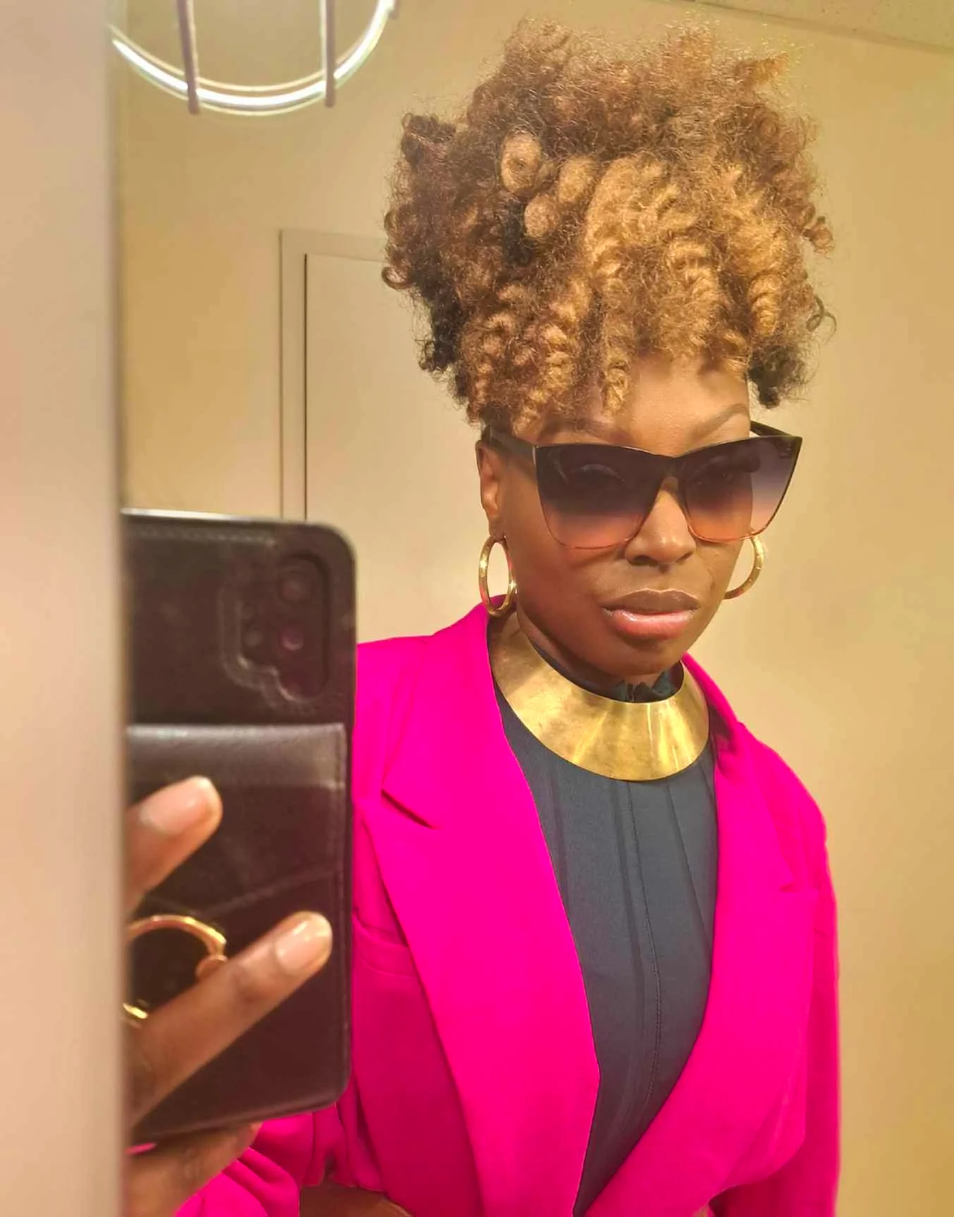 Pre-performance portrait Linda Orji in a pre-performance portrait