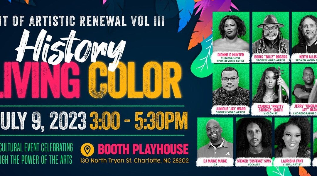 A NIGHT OF ARTISTIC RENEWAL VOL. III – HISTORY IN LIVING COLOR