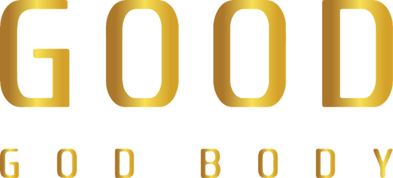 Good God Body LLC gold wordmark